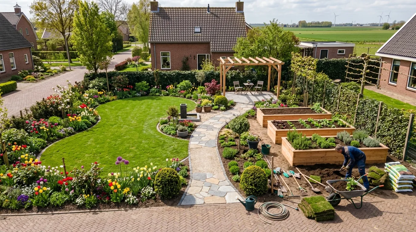 Tuin Aanleggen: Jouw Complete Gids voor een Droomtuin